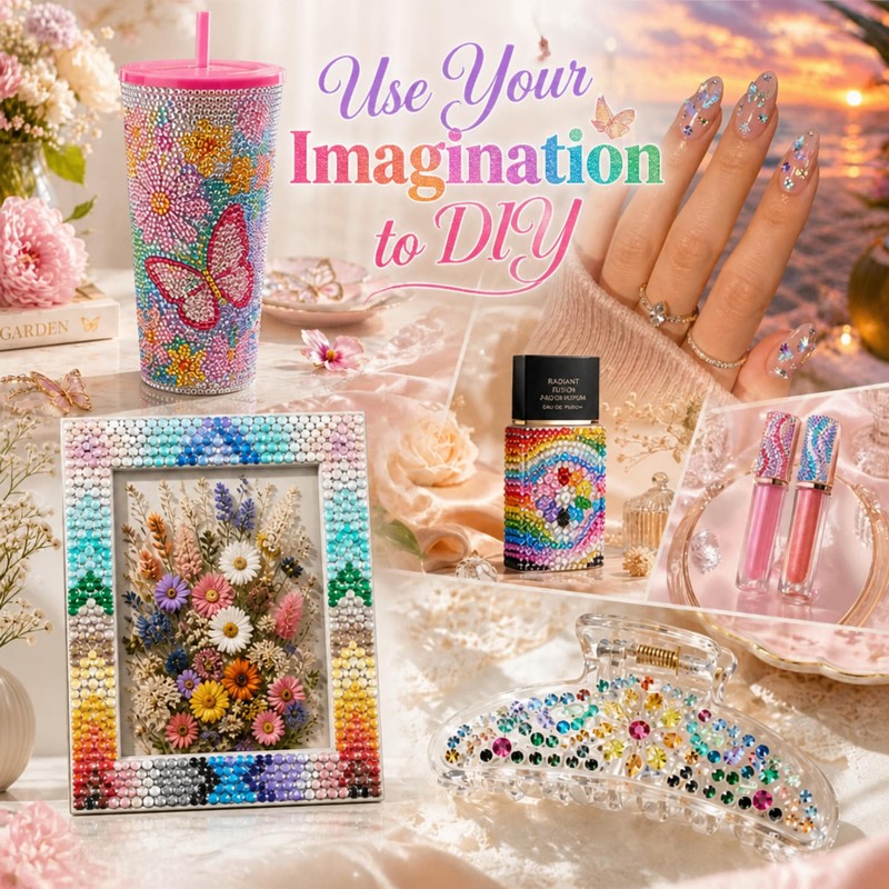 40 Colors Bedazzling Kit, 45000Pcs 3mm Bedazzler Gems Jelly Rhinestones