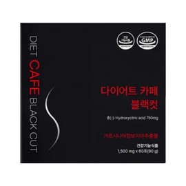 upright Correct Diet Black Cut Coffee Flavor 60 sachets x 1 / 올바른 다이어트 블랙컷 커피맛 60포 x 1개