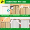 Magnetic Door Curtain Magnetic Flyscreen Door Cover Bug Mesh Curtain