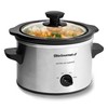 Elite Gourmet MST-250XS# Electric Slow Cooker Ceramic Pot, with Adjustable