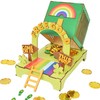 St Patricks Day Wooden Leprechaun Trap Kit for Kids, DIY