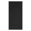Eurowrap 6 Sheets Glitter Tissue Paper Gemstone Black Silver SPECKS