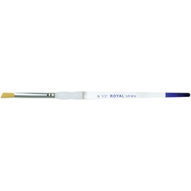 Royal Brush Soft Grip Gold Taklon Artist's Deerfoot SG650-1/2 Paintbrush
