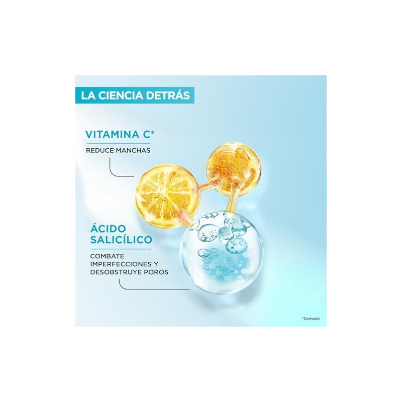 Garnier Express Aclara Limpiador profundo exfoliante Anti-imperfecciones con Ácido Salicílico