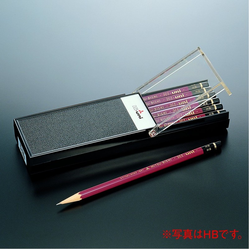 Mitsubishi Pencil Pencil Hi-Uni 2B 12 pieces HU2B