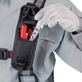 Tajima SFPCN-CB1M Removable System Detachable Parts Case for Markers, 1 Tier, Lightweight and Durable Nylon, Easy to Put on and Take Off Later, Can Be Attached to a Belt Later, Easy to Change Back Tools, Choose Only the Tools Used, Wear Only The Tools Us