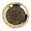 Round Decorative Dinner Plate Stainless Steel Storage Tray for Jewelry