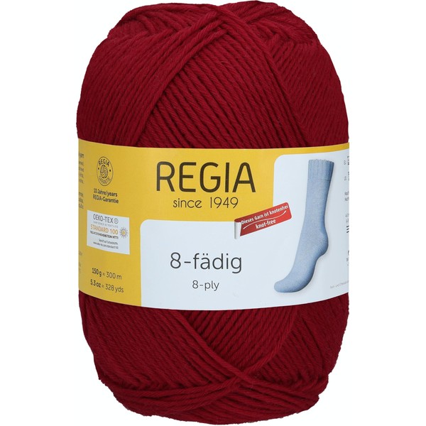 Regia Schachenmayr 8-Ply 150 g Cherry Hand Knitting Yarn