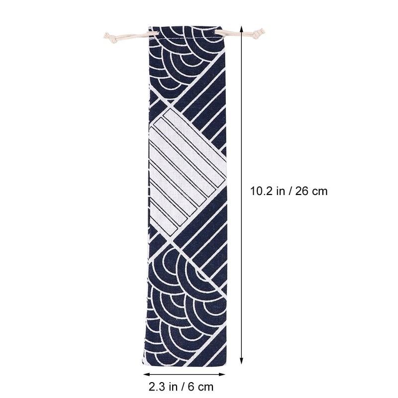 Straw Carrying Case - 5 Packs Pouch , Reusable Straws