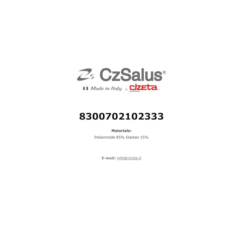 CzSalus CzSalus Anti Cellulite Slimming Capri Pants + Silver -