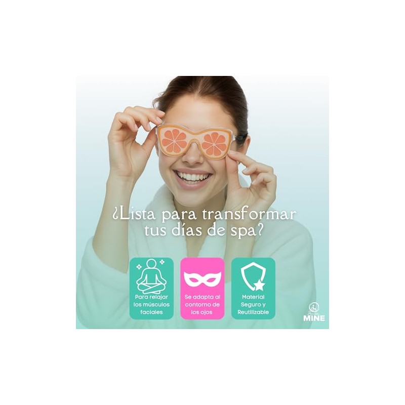 SEVEN MINE Terapia Frío-Calor Antifaz para Ojos | Almohadilla Mascarilla