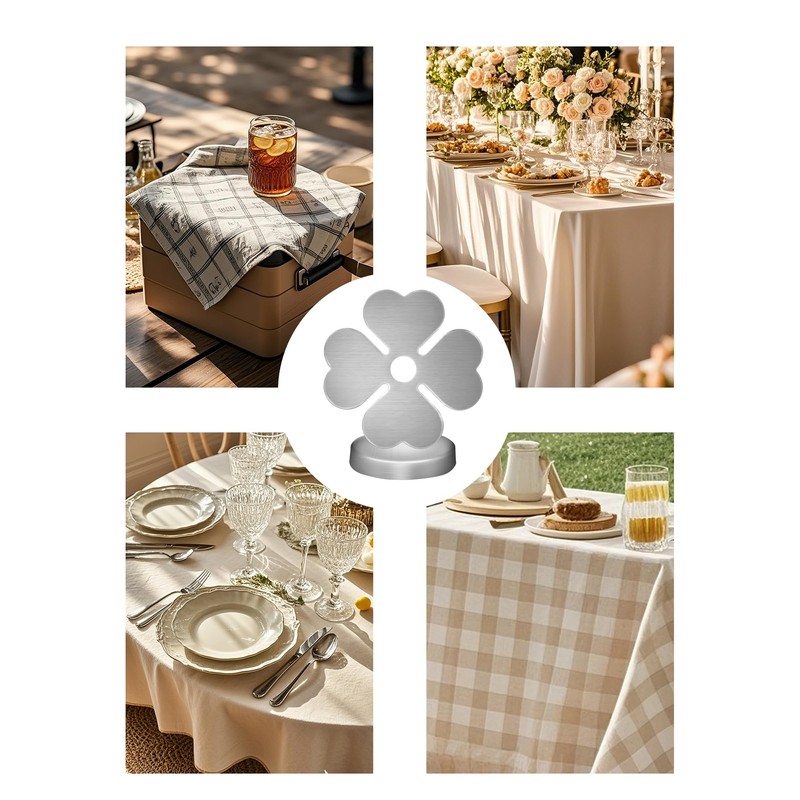 Pack of 8 54 g Tablecloth Weights for Outdoor Use