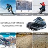 Ice Cleats Traction Snow Grips - 19 Stainless Steel Spikes