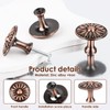 Furniture Knobs Cabinet Knobs Oil Rubbed Bronze Drawer Knobs Vintage
