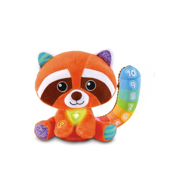 LeapFrog Colourful Counting Red Panda, Interactive Soft Baby Toy with