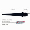 Cyeelife Professional Dart Tips Black 50pcs Sports 2BA Black (CL11