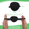 RICISUNG Fashion Eyepatch 2 Pack Amblyopia Strabismus Vision Correction Protective