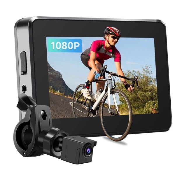 Wankskey Bike Camera Rechargeable Battery 360° Rotation - Color Night