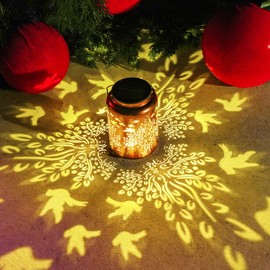 Kelvinlux Tree of Life Solar Lanterns Outdoor Waterproof, 14.6'' Large Lamps, Upgraded 2000mAH Battery, Metal Christmas Gifts for Women, Garden Decor