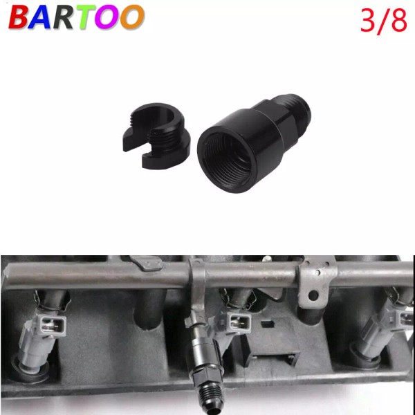 BARTOO LS1 Swap Fuel Rail Inlet Line Fitting Adaptor 3/8