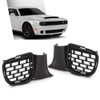 G-PLUS Fog Light Covers Pair Compatible with Dodge Challenger Hellcat