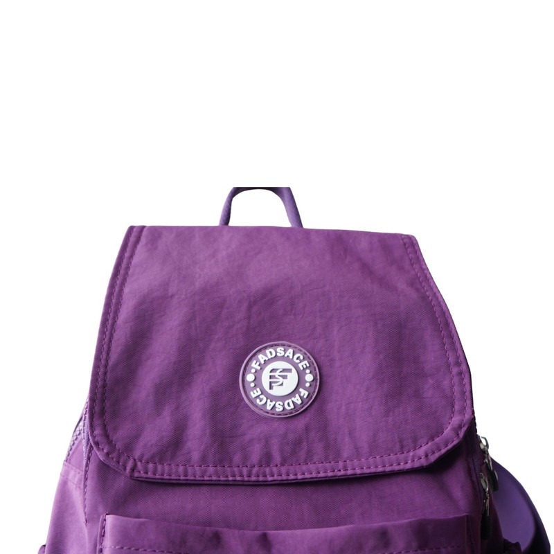 Waterproof Nylon Women's Backpack, Lightweight, Hiking, Camping, Cycling Daypack (Dark