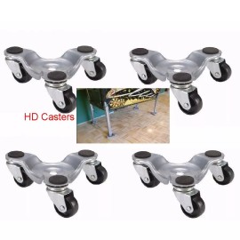 Undisclosed 4 Piece Pinball Machine Moving Dolly Wheels Skates for legs Replaces Hand truck