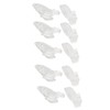 10Pcs Manual Lemon Juicer Transparent Safe Acrylic Fish Bird Shaped