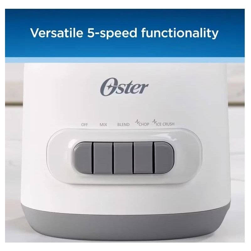 Oster Easy-to-Use Blender with 5 Speed Settings and 700-Watt Motor