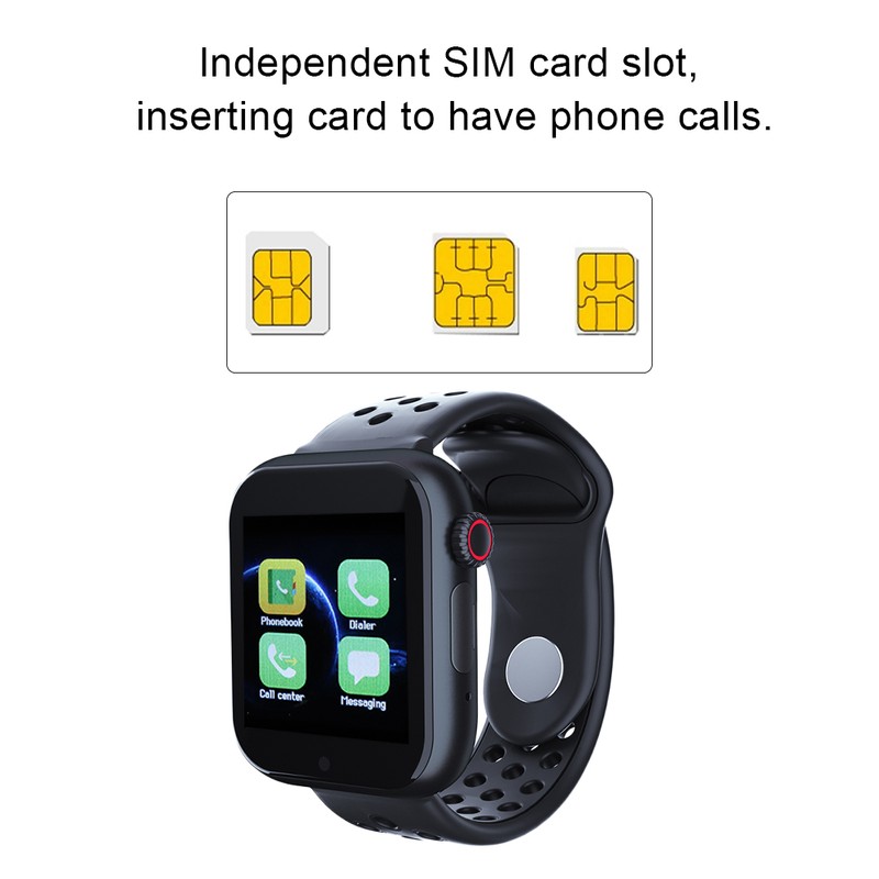 Z6S Sports Heart Rate Monitor Smartwatch Bluetooth Plug In Card