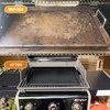 Universal Cast Iron Griddle 23" X 16",Pre-Seasoned Nonstick Coating Stovetop