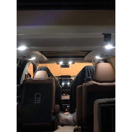 BRISHINE White Interior LED Lights Kit Compatible with Infiniti QX60 2014 2015 2016 2017 2018 2019 2020 2021 2022 Super Bright 6000K Interior LED Bulbs Package + License Plate Lights and Install Tool