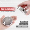 MELSTOM 5006EA3009B Washer Pulsator Cap - Upgraded Electroplating, Anti-Corrosion, Fit
