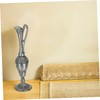 ULTECHNOVO Elegant Silver Plated Holy Water Container Luxurious Design for