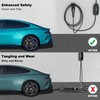 EV Charger Holder for SAE J1772 - Heavy Duty Wall