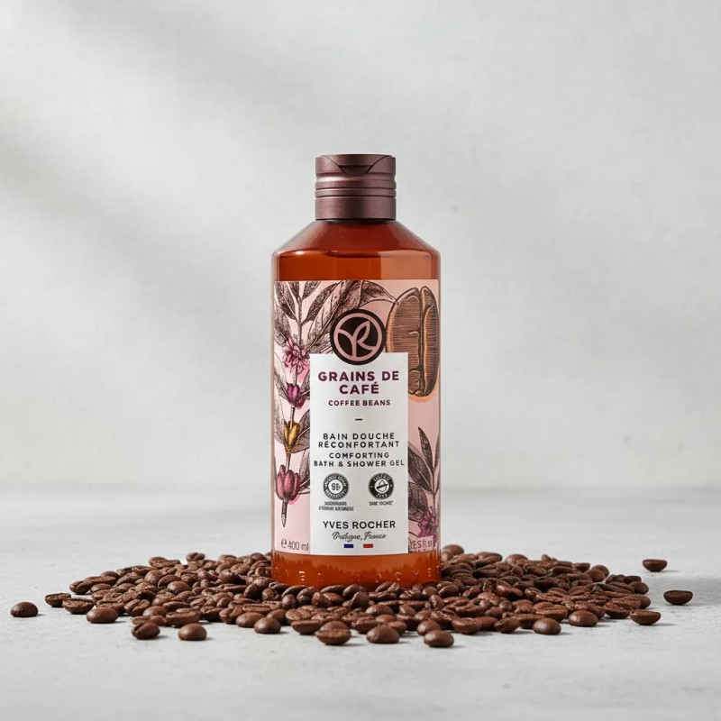 Maxigel De Ducha Yves Rocher 400 Ml (diversas Variantes) Café