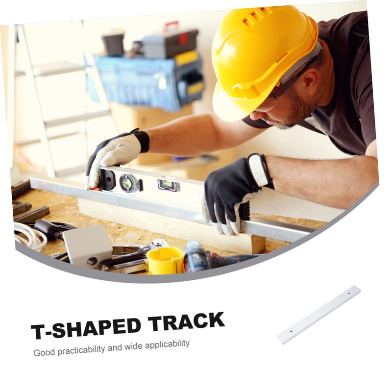 DOITOOL Ergonomic Handle T-Shaped Rail Clamp 300mm Clamp Slot Fixing