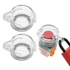 HiLKCO 1.18in (30mm) Diameter Wall Switch Push Button Lockout Box