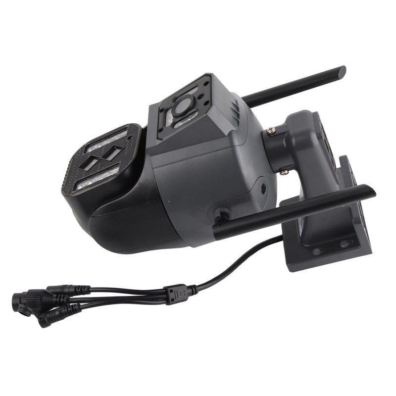Smart Outdoor Camera 4MP Wireless Three Lens Remote Monitor Auto