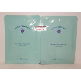 Nu Skin Nutricentials Bioadaptive Celltrex Always Right Recovery Mask .91oz 27ml - 3 Masks
