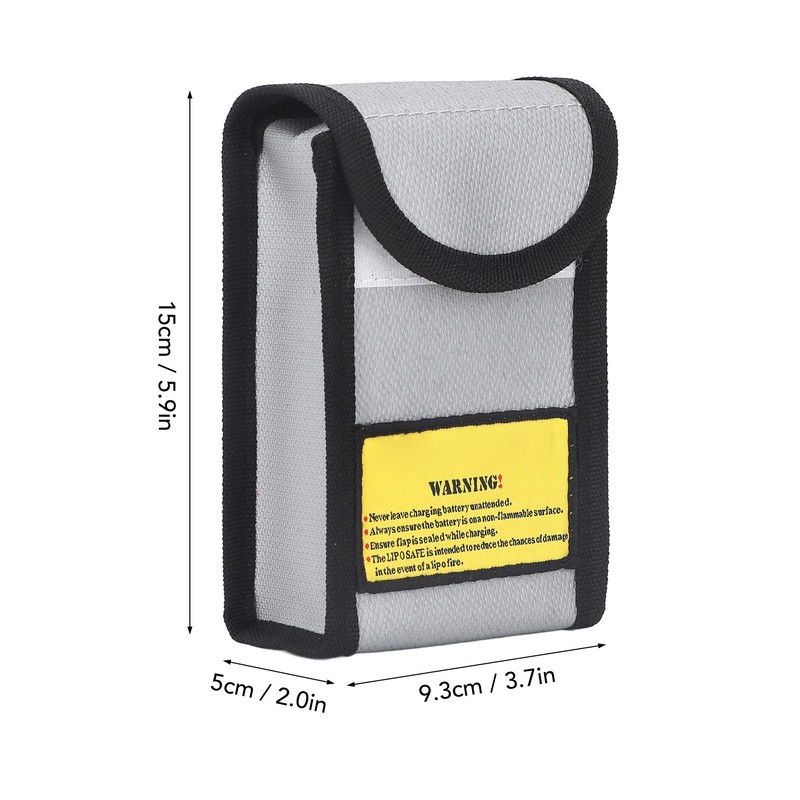 Lithium Battery Explosion Proof Bag High Temperature Resistant Eco Friendly
