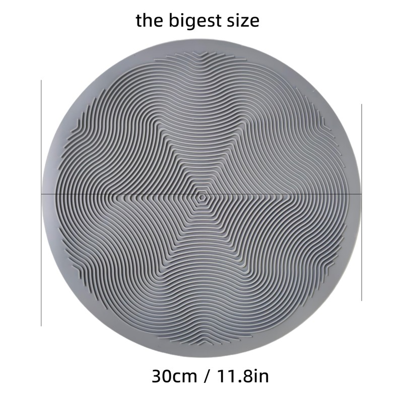 Silicone Hot Pot Holder Mats 12in (2-PCS) - Heat Resistant