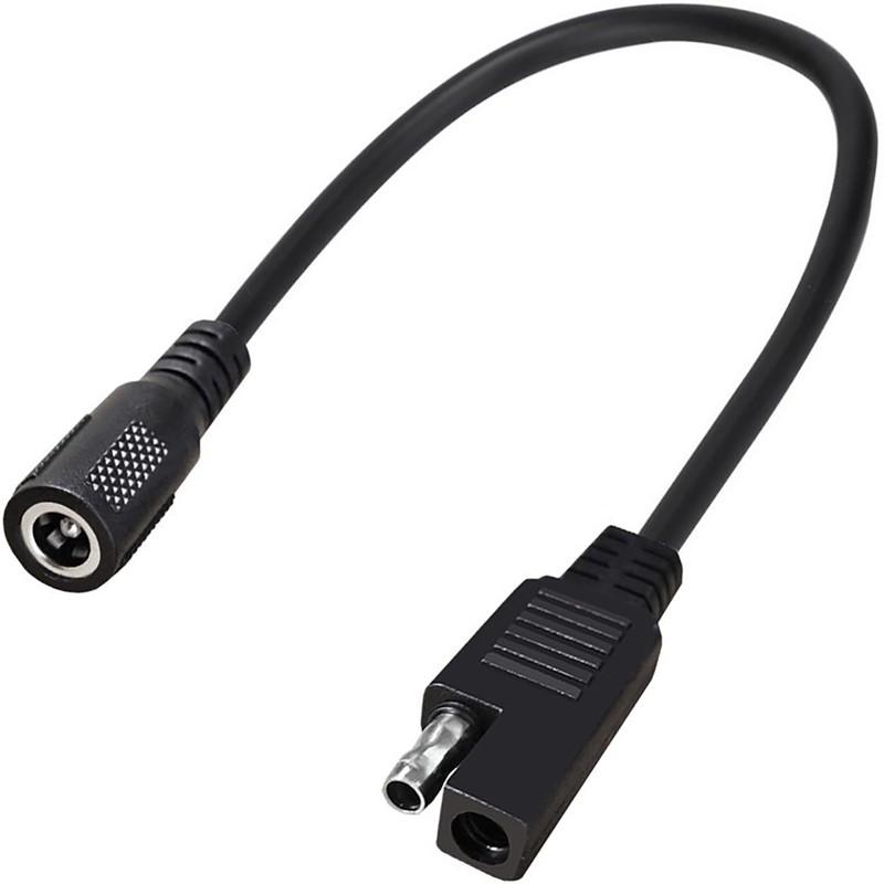 tunghey 2Pack 20AWG SAE Plug to DC5.5x2.1mm Female Converter Adapter