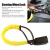 Steering Wheel Lock, Car Safety Lock, Adjustable Length, Preventive Safety