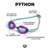 ARENA - anteojos de natación unisex de Python Racing para