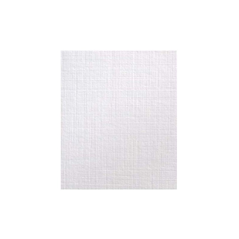 Zanders White A4 Zeta Linen Textured Paper 100gsm x 10