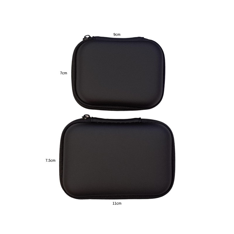 HaawStez Small Rectangle Case Pouch Earphone Case Pouch Hard Protective