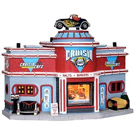 Lemax Village Collection Cruisin' Café # 25406