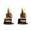 Yamaichi Shoten K11320 New Year Decoration, Petit Kadomatsu Red
