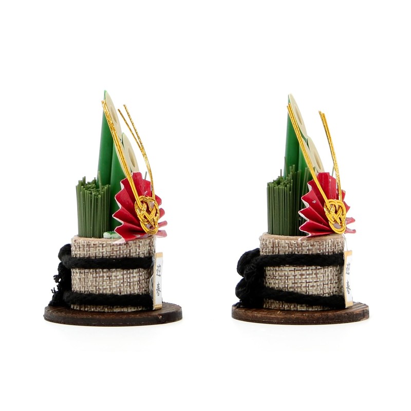 Yamaichi Shoten K11320 New Year Decoration, Petit Kadomatsu Red